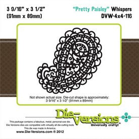Die-Versions - Whispers - Pretty Paisley