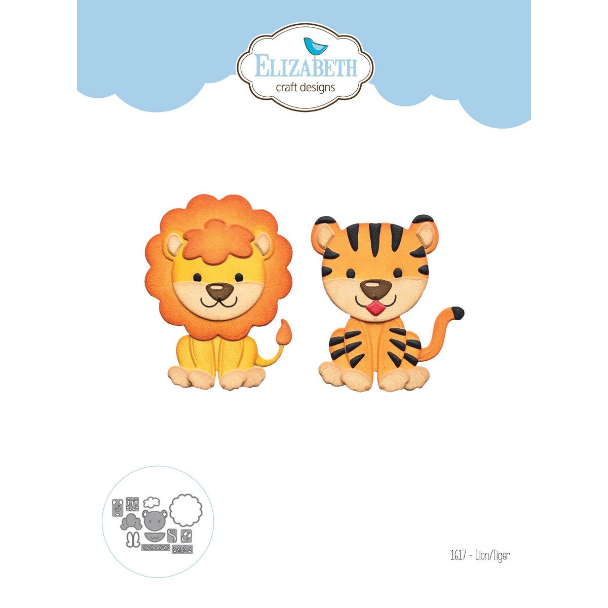 Elizabeth Craft Designs - Dies - Lion/Tiger