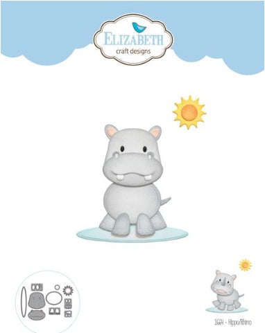 Elizabeth Craft Designs - Dies - Hippo/Rhino