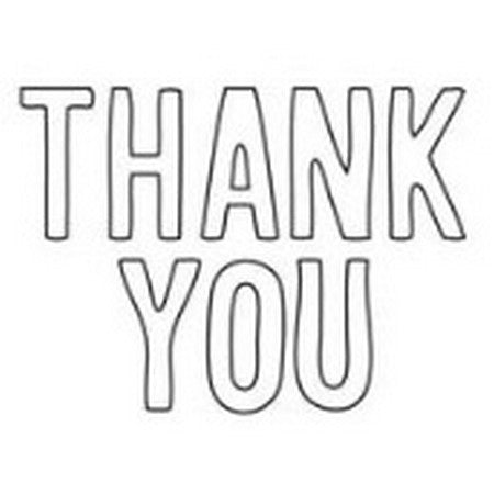 Flora & Fauna - Dies - Thank You Typed