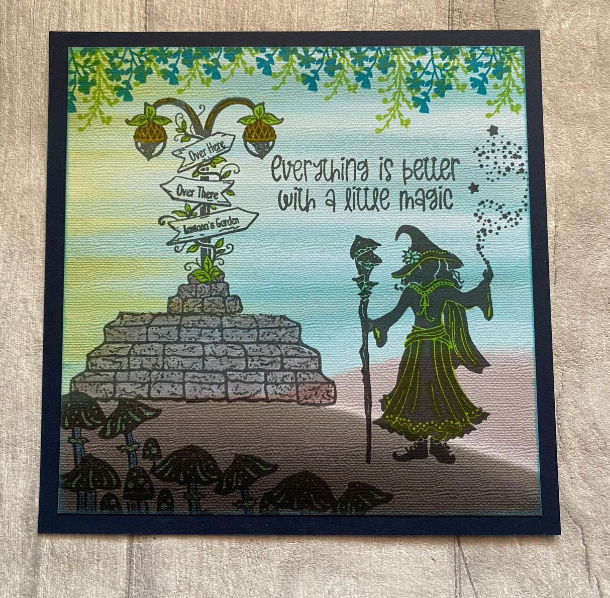 Fairy Hugs Stamps - Acorn Corner Post