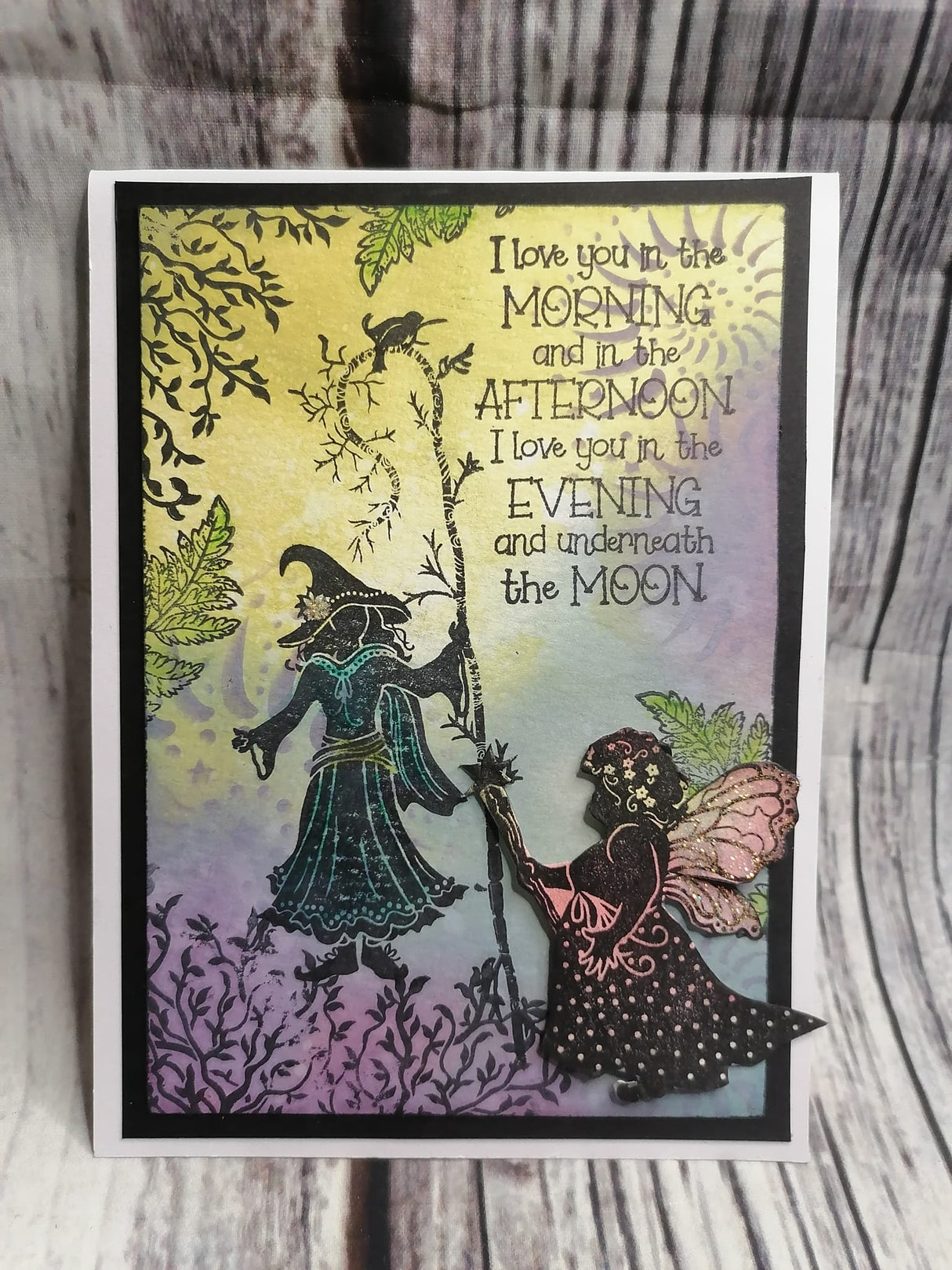 Fairy Hugs Stamps - Underneath The Moon
