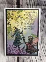 Fairy Hugs Stamps - Underneath The Moon
