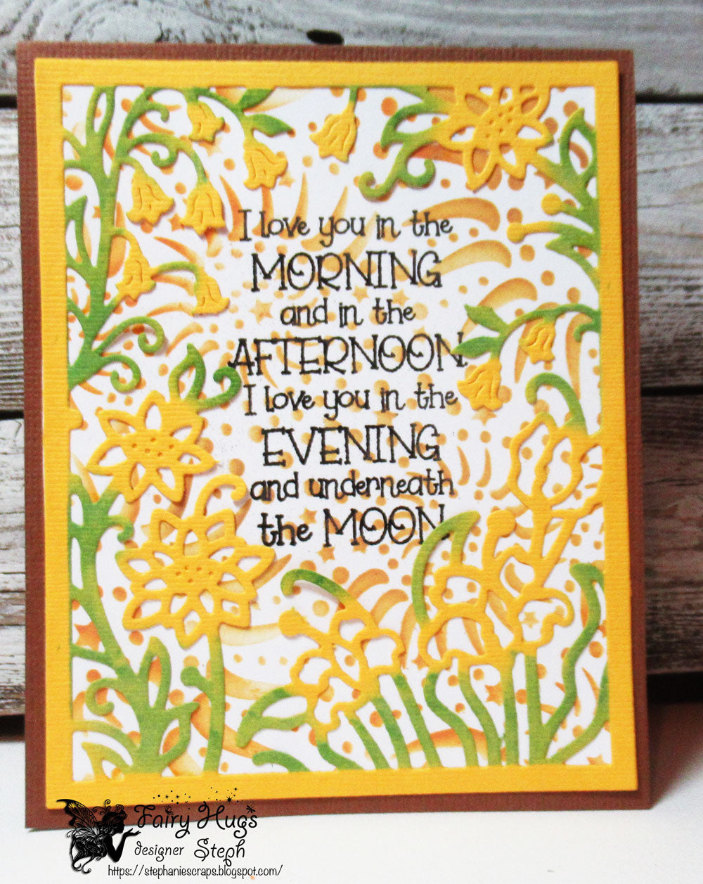 Fairy Hugs Stamps - Underneath The Moon