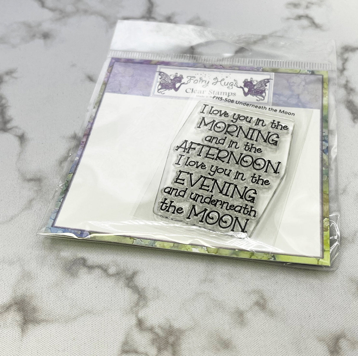 Fairy Hugs Stamps - Underneath The Moon