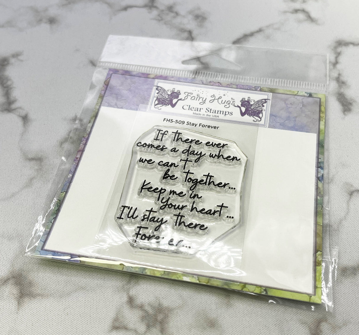 Fairy Hugs Stamps - Stay Forever