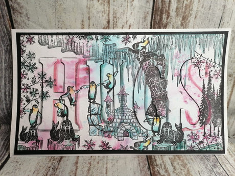 Fairy Hugs Stamps - Northern Lights