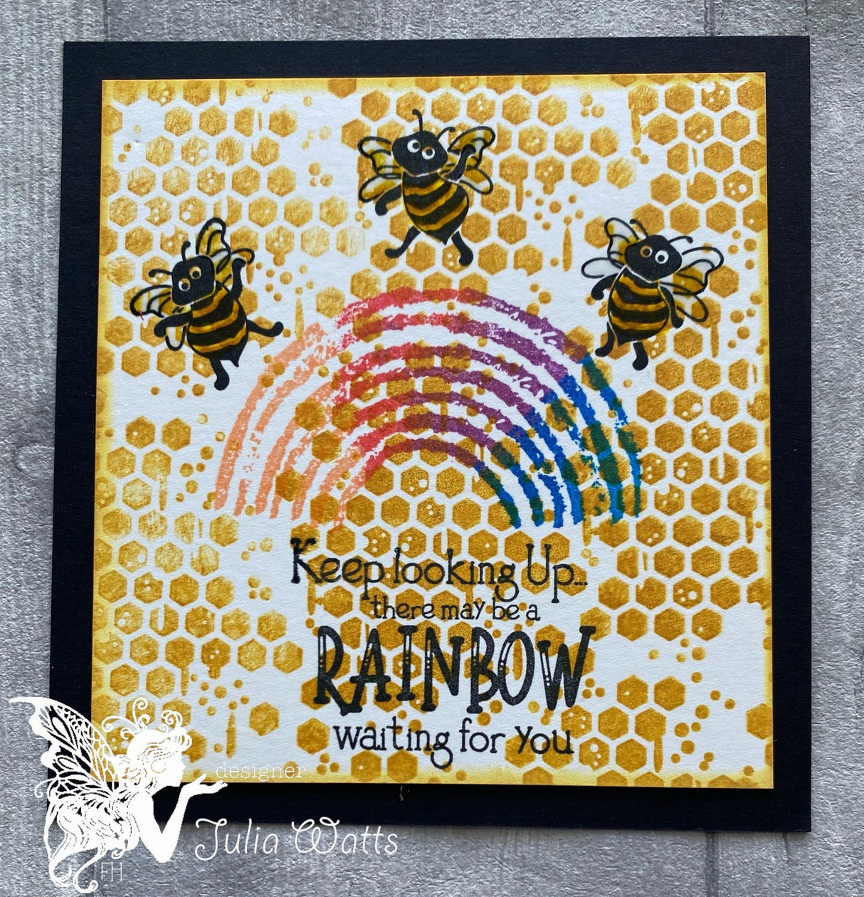 Fairy Hugs Stamps - Dancing Bees