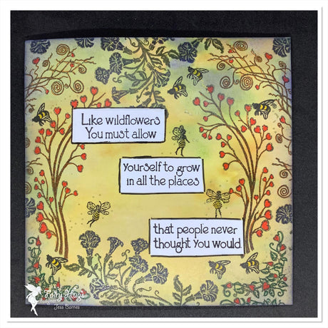 Fairy Hugs Stamps - Heart Twig Arches