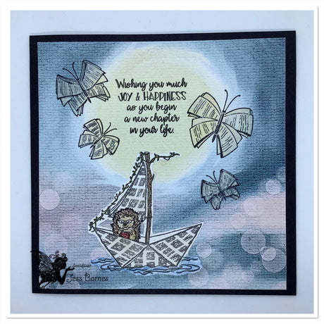 Fairy Hugs - Stamps - Reading Hedgehogs