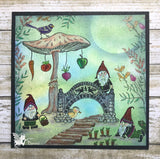 Fairy Hugs Stamps - Garden Gnomes