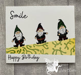 Fairy Hugs Stamps - Garden Gnomes