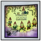 Fairy Hugs Stamps - Garden Gnomes