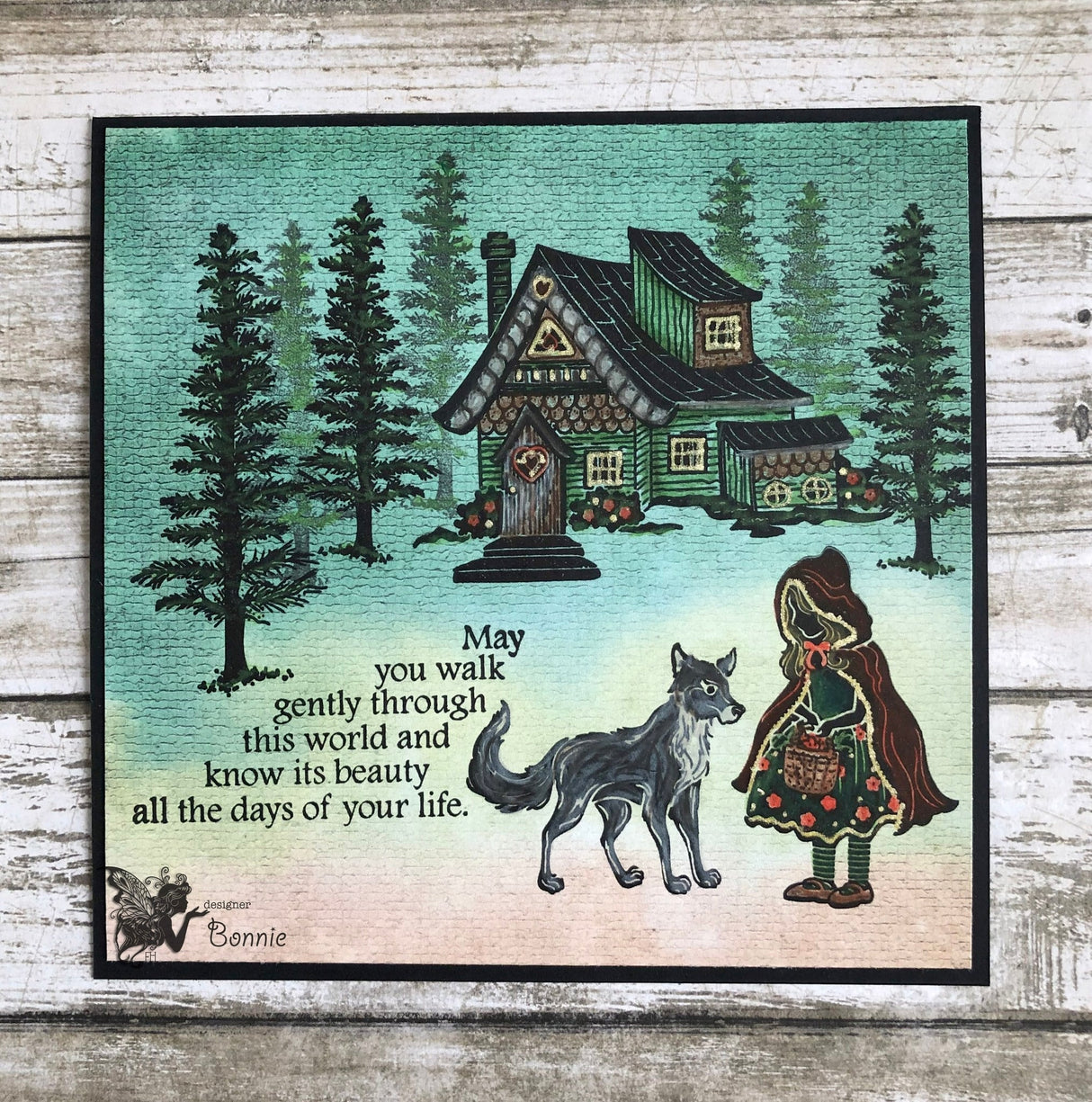 Fairy Hugs Stamps - Grandma's House