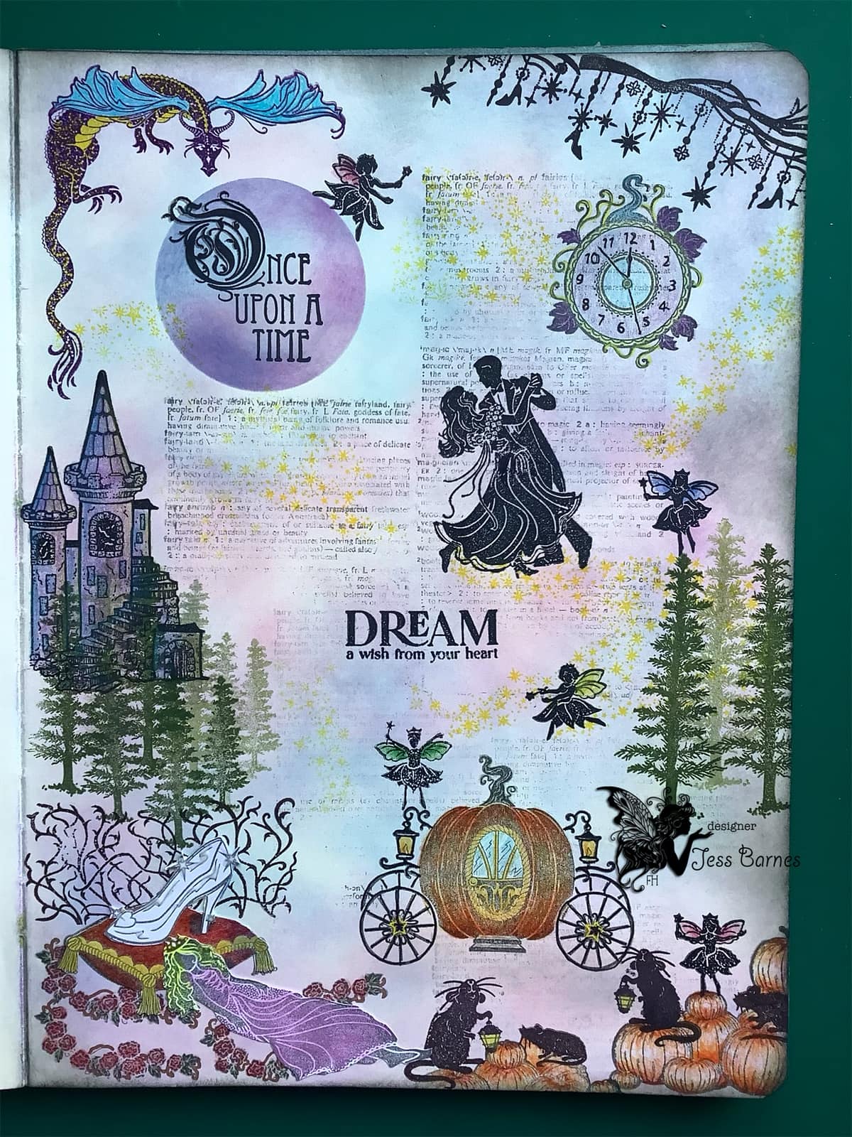 Fairy Hugs Stamps - Dancing Duo