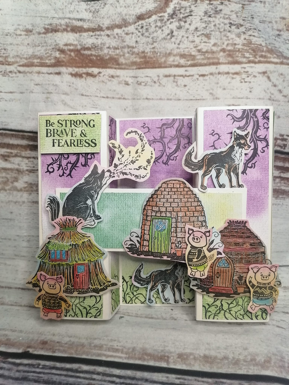 Fairy Hugs Stamps - Straw House
