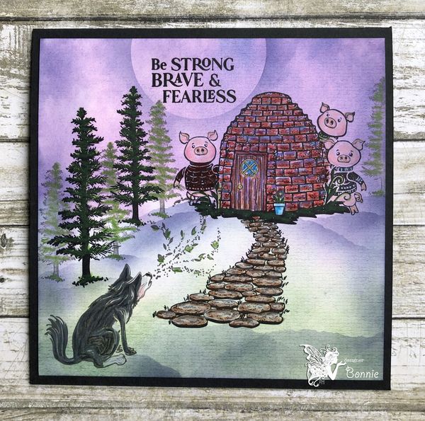 Fairy Hugs Stamps - Brick House