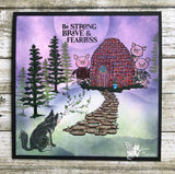 Fairy Hugs Stamps - Brick House