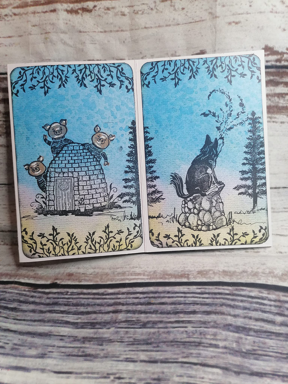Fairy Hugs Stamps - Wind Gust