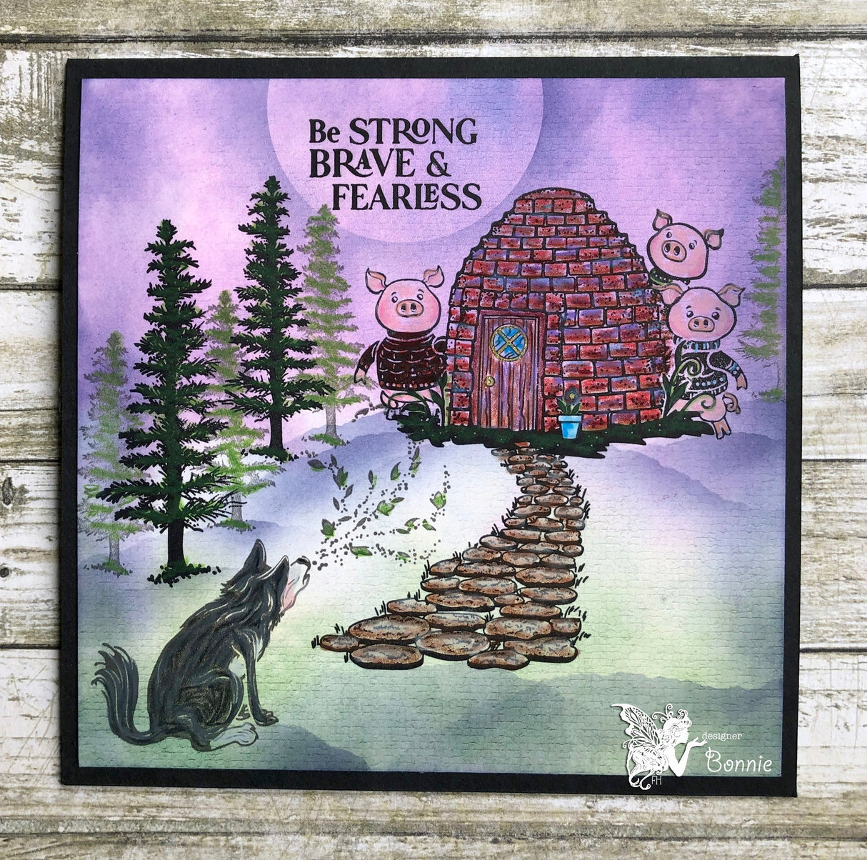 Fairy Hugs Stamps - Wind Gust