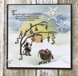 Fairy Hugs Stamps - Festive Branch