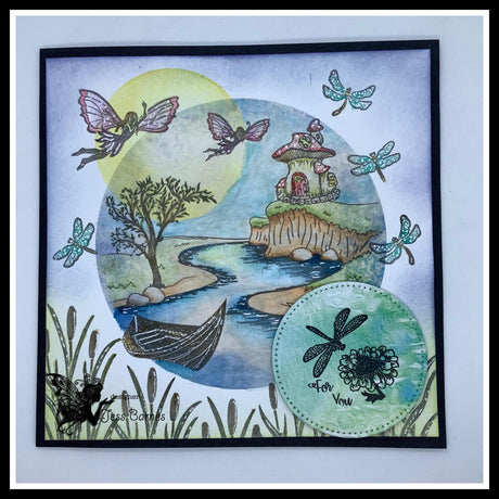 Fairy Hugs Stamps -  Dragonfly For You