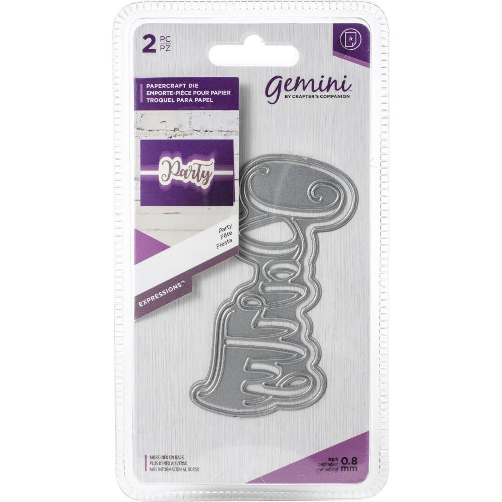Gemini - Papercraft Dies - Party