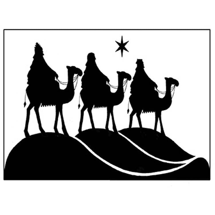 LAV076 - Lavinia Stamps - Three Kings
