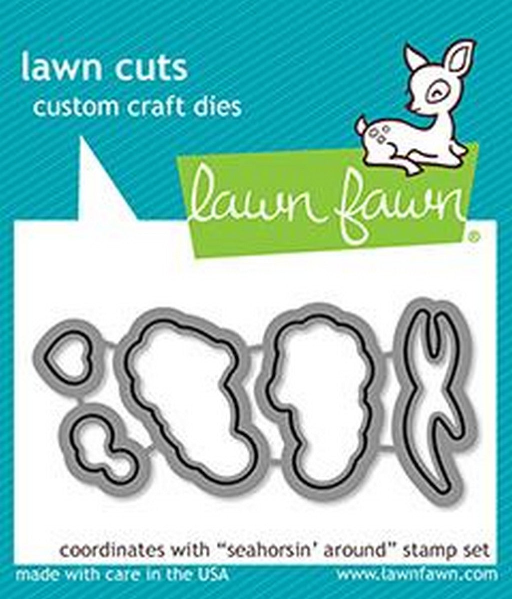 Lawn Fawn - Seahorsin' Around Dies