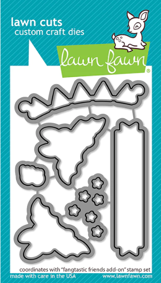 Lawn Fawn - Fangtastic Friends Add-On Dies