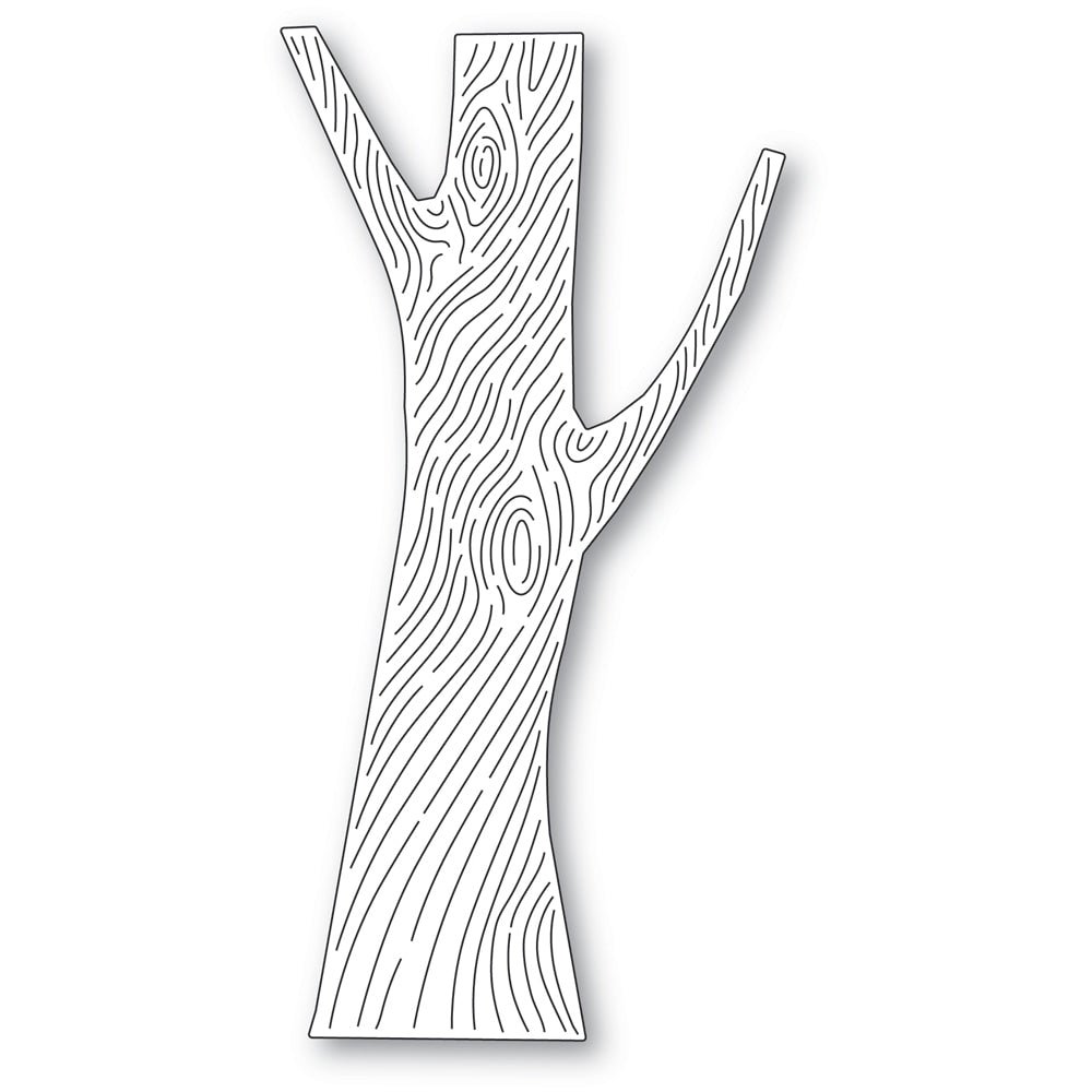 Memory Box - Dies - Woodgrain Tree Trunk