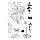 Pink Ink Designs A6 Clear Stamp Set - Fairy Mouse