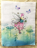 Pink Ink Designs A6 Clear Stamp Set - Fairy Mouse