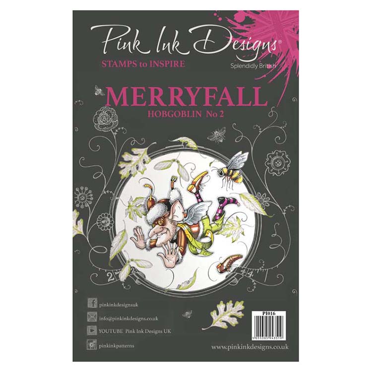 Pink Ink Designs A5 Clear Stamp Set - Merryfall Hobgoblin 2