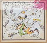 Pink Ink Designs A5 Clear Stamp Set - Merryfall Hobgoblin 2