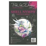 Pink Ink Designs A5 Clear Stamp Set - Shell Nymph