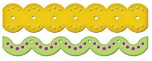 Closeout - Spellbinders Borderabilities - Big Scalloped Border Petite