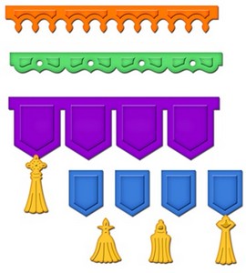 Closeout - Spellbinders Shapeabilities - Banner Basics Three