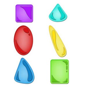 Closeout - Spellbinders - Shapeabilities - Jewel Stones