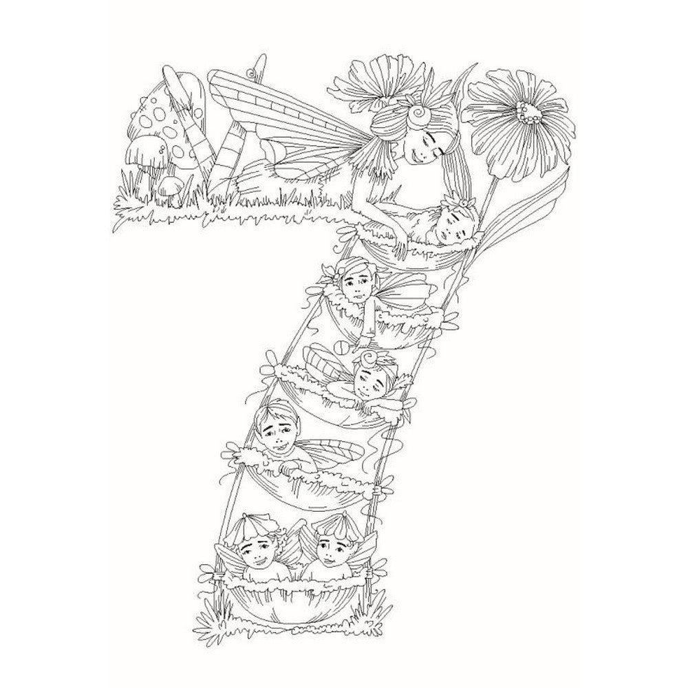 Sweet Dixie - Clear Stamps - Fairy Number 7