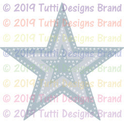 Tutti Designs - Dies - Cross Stitch Stars