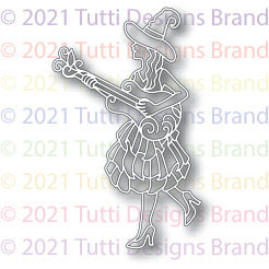 Tutti Designs - Dies - Musical Witch
