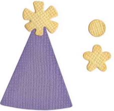 Quickutz - 2 x 2 - Party Hat