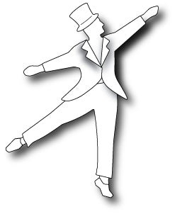 Memory Box - Dies - Gentleman Leaping