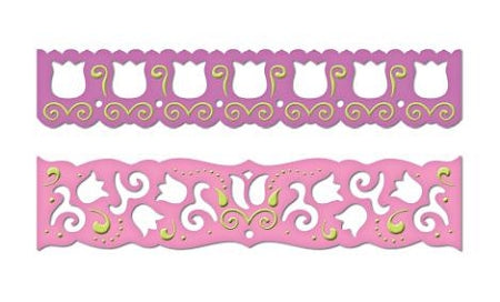 Closeout - Spellbinders Borderabilities- Tulips